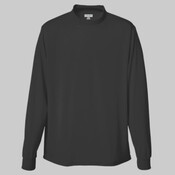 Unisex Wicking Mock Turtleneck