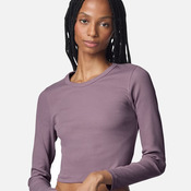 Women's Baby Rib Long Sleeve Fitted Tee