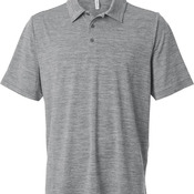 Men's Relay Heathered Stripe Polo