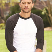 Unisex Three-Quarter Raglan Sleeve Baseball Jersey T-Shirt
