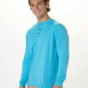 Unisex Henley Long Sleeve T-Shirt