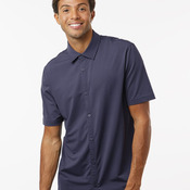 Men's Full Button Down Short Sleeve Shirt